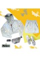 Костюм с юбкой из рефлективной ткани